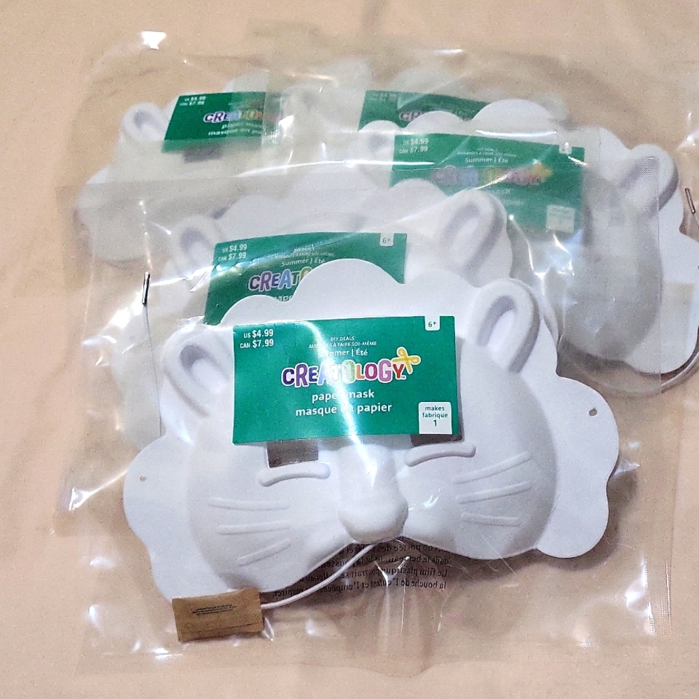 5 Paper Masks